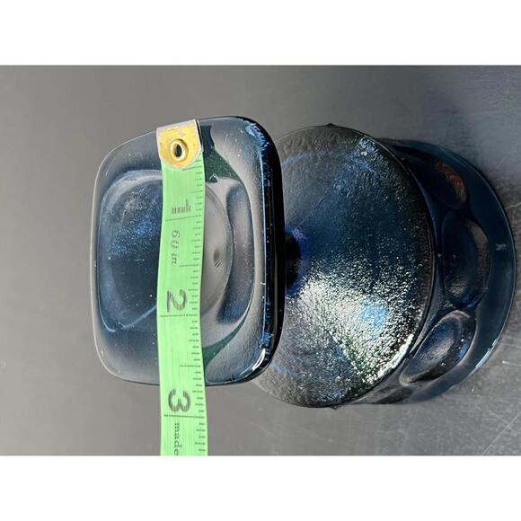 Mid Century Modern Vintage Noritake Cobalt Blue Spotlight Dessert Goblets (2) - Picture 6 of 7